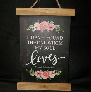Wooden Scripture Wall Art